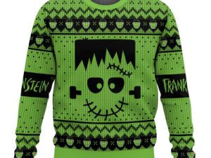 Frankensteins Monster Ugly Christmas Sweater Holiday Gift - Image 1