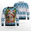 French Bulldog Greeting Ugly Christmas Sweater - Image 2