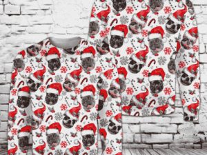 French Bulldog Ugly Christmas Sweater For Christmas Day - Image 1