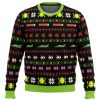 Frogs Logs Automobiles Frogger Ugly Christmas Sweater - Image 1
