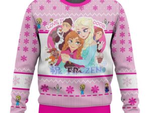Frozen Ugly Christmas Sweater Holiday Gift - Image 1