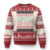 Funny Christmas Nakatomi Plaza Yipee Ki Yay Ugly Christmas Sweater - Image 1