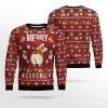 Funny Corgi Merry X Mas Ugly Christmas Sweater - Image 2