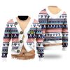 Funny Faux Belly Ugly Christmas Sweater - Image 1