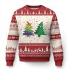 Funny Gay Xmas Ugly Christmas Sweater Rainbow Christmas Tree Lgbt - Image 1