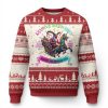 Funny Krampus Sleigh Rides Ugly Christmas Sweater List Members Only Since 1722 - Image 1