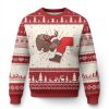 Funny Moo Deng Ugly Christmas Sweater Moodengmas Xmas - Image 1
