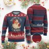 Funny Santa Ugly Christmas Sweater Nothing For You Whore Christmas Joke Gift - Image 1