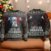 Funny T Lets Go Brandon Fjb Ugly Christmas Sweater Unisex - Image 2