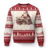 Funny Ugly Christmas Sweater Dear Santa Is It Too Late To Be Good - Image 1