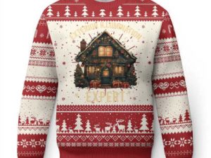 Funny Ugly Christmas Sweater Exterior Illumination Expert Xmas Lights Home Decor - Image 1