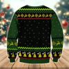 Funny White Ugly Christmas Sweater - Image 2