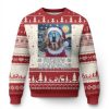 Funny Xmas Golden Retriever Ugly Christmas Sweater - Image 1
