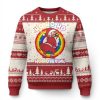 Funny Xmas Lgbt Ugly Christmas Sweater Santa Ho Ho Ho Homosexual - Image 1