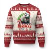 Funny Xmas Opossum Ugly Christmas Sweater Merry Hissmass - Image 1