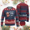 Funny Xmas Santa Ugly Christmas Sweater You Aint Getting Shit Vintage Xmas Santa - Image 1
