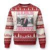 Funny Xmas T Ugly Christmas Sweater Ill Be Home For Christmas Santa Daddys - Image 1