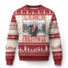 Funny Xmas T Ugly Christmas Sweater Vintage Santa Ill Be Home For Christmas - Image 1