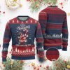 Funny Xmas Ugly Christmas Sweater Candy North Pole Be Naughty Save Santa The Trip - Image 1