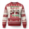 Funny Xmas Ugly Christmas Sweater Horror Character Dancing - Image 1