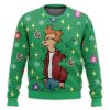 Futurama Billy West Emerging From The Bush Meme Ugly Christmas Sweater - Image 1