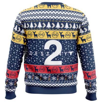 future war cult destiny 2 ugly christmas sweater 2 Future War Cult Destiny 2 Ugly Christmas Sweater - Image 2