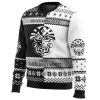 Game Of Thrones House Black And White Ugly Christmas Sweater - Image 2