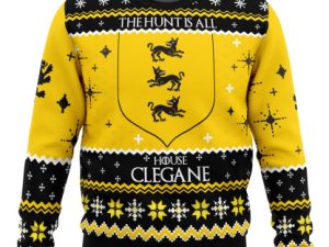 Game Of Thrones House Clegane Ugly Christmas Sweater - Image 1