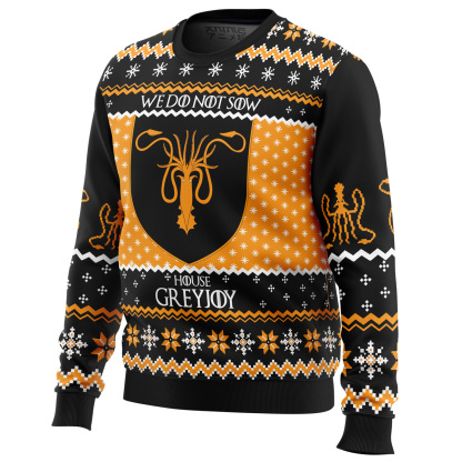 game of thrones house greyjoy ugly christmas sweater 2 Game Of Thrones House Greyjoy Ugly Christmas Sweater - Image 2