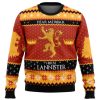 Game Of Thrones House Lannister Ugly Christmas Sweater - Image 1