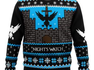 Game Of Thrones Nights Watch Ugly Christmas Sweater - Image 1