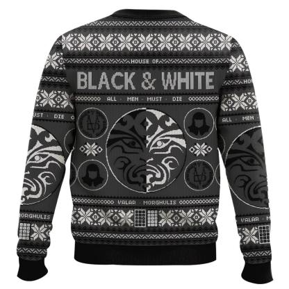 game of thrones valar morghulis ugly christmas sweater 2 Game Of Thrones Valar Morghulis Ugly Christmas Sweater - Image 2