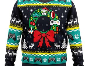 Game On Gamer Ugly Christmas Sweater - Image 1