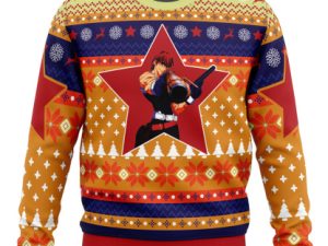 Gene Starwind Outlaw Star Ugly Christmas Sweater - Image 1