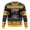 Get In Loser Deadpool Wolverine Ugly Christmas Sweater - Image 1