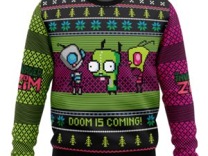 Get Ready For Doom Ugly Christmas Sweater - Image 1
