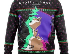 Ghost In The Shell Major Ugly Christmas Sweater - Image 1