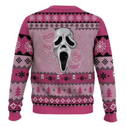 ghostface ugly christmas sweater holiday idea 2 Ghostface Ugly Christmas Sweater Holiday Idea - Image 2