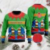 Gifury Nurse Christmas Sweater Nurse Squad Red Green Blue Ugly Christmas Sweater - Image 1