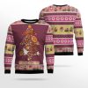 Gingerbread Christmas Tree Ugly Christmas Sweater - Image 2