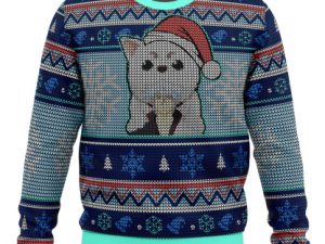 Gintama Gintoki And Sadaharu Ugly Christmas Sweater - Image 1