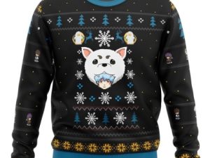 Gintama Woof Ugly Christmas Sweater - Image 1