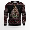 Giraffe Christmas Tree Ugly Christmas Sweater - Image 1