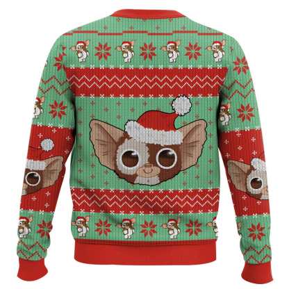 gizmo ugly christmas sweater holiday gift 2 Gizmo Ugly Christmas Sweater Holiday Gift - Image 2