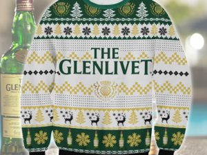 Glenlivet Scotch Ugly Christmas Sweater - Image 1