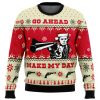 Go Ahead Make My Day Dirty Harry Ugly Christmas Sweater - Image 1