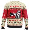 Go Ahead Make My Day Dirty Harry Ugly Christmas Sweater - Image 2