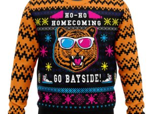 Go Bayside Saved By The Bell Ugly Christmas Sweater - Image 1