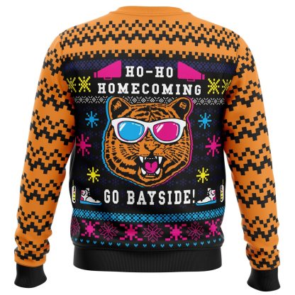 go bayside saved by the bell ugly christmas sweater 2 Go Bayside Saved By The Bell Ugly Christmas Sweater - Image 2