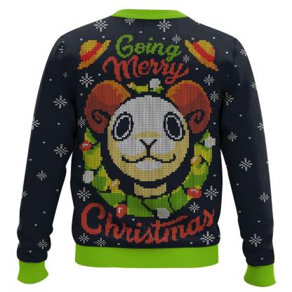 going merry christmas one piece ugly christmas sweater 2 Going Merry Christmas One Piece Ugly Christmas Sweater - Image 2